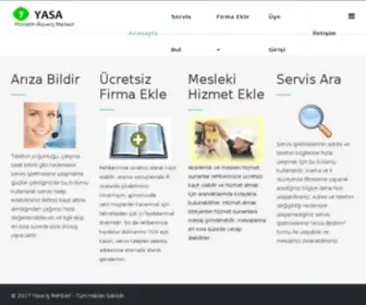 Yasaticaret.com Screenshot