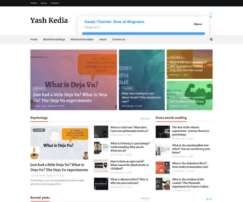 Yashkedia.com(Yash Kedia) Screenshot