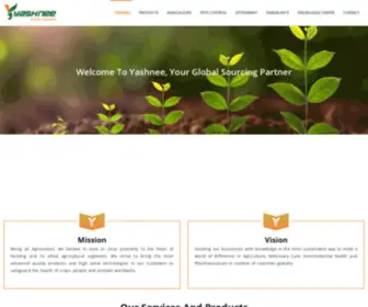 Yashneeagro.com(Yashnee Agrochemicals) Screenshot