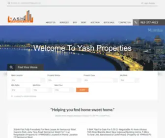 Yashproperties.co.in(YASH PROPERTIES) Screenshot