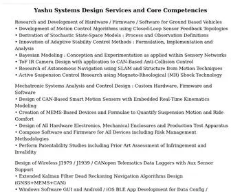 Yashu.com(Yashu Systems) Screenshot