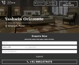 Yashwinorizzonte.co.in(Yashwin Orizzonte Pune) Screenshot