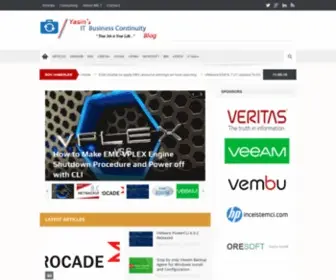 Yasinakilli.com(IT Business Continuity Blog) Screenshot