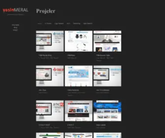 Yasinmeral.com(Freelance Web Tasarım) Screenshot