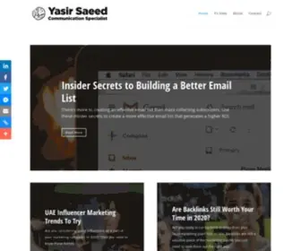 Yasir.com(Yasir Saeed) Screenshot