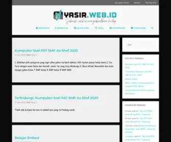 Yasir.web.id(A Slice of Life) Screenshot