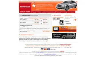 Yasminecar.net(Location voiture Tunisie) Screenshot