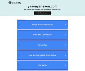 Yasonyansson.com(Dream With Me Travel Plans) Screenshot