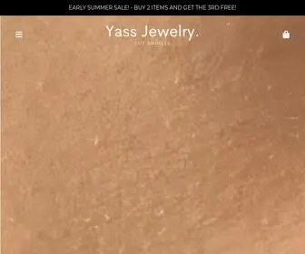 Yassjewels.com(Yass Jewelry) Screenshot