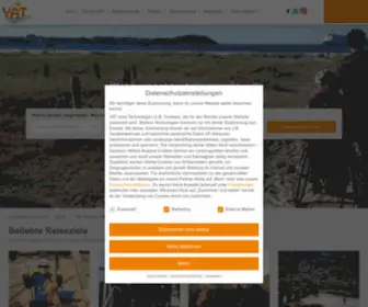 Yat-Reisen.de(YAT Reisen Barrierefreie Reisen für Behinderte) Screenshot