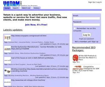 Yatam.com(Advertise Your Business For Free) Screenshot