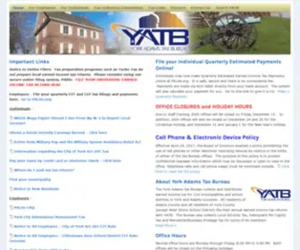 Yatb.com(York Adams Tax Bureau) Screenshot
