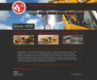 Yatesconstruction.com(Yates Construction Company) Screenshot