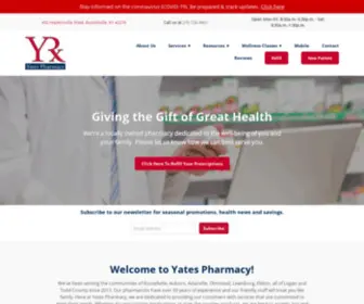 Yatespharmacy.com(Yates Pharmacy LLC) Screenshot