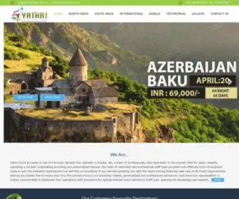 Yathriholidays.com(Yathri Holidays) Screenshot