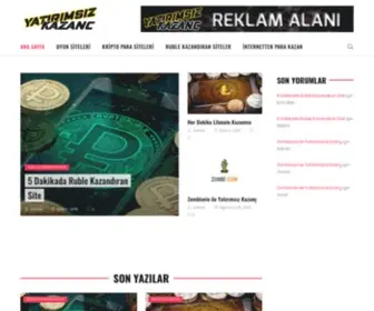 Yatirimsizkazanc.com(Ana Sayfa) Screenshot