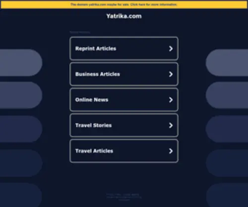 Yatrika.com(yatrika) Screenshot