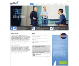 Yatta.de(Technology to empower enterprises) Screenshot