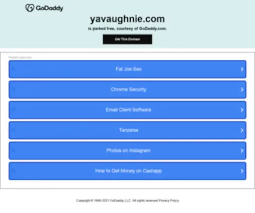 Yavaughnie.com(Yavaughnie) Screenshot