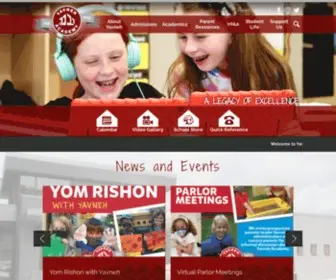 Yavnehacademy.org(Yavneh Academy) Screenshot