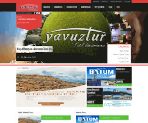 Yavuztur.com.tr(Şti) Screenshot