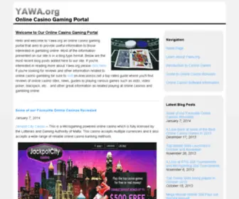 Yawa.org(Premium domain) Screenshot