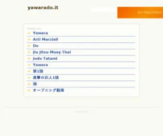 Yawarado.it(AIKIDO IAIDO YAWARA DO) Screenshot