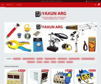 Yaxun.com.ar(Yaxun Argentina) Screenshot