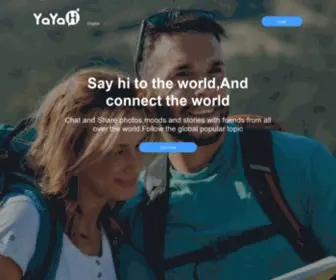 Yayahi.com(Yayahi international dating sitetravel network) Screenshot