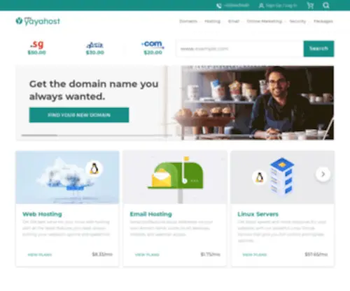Yayahost.com(YAYAHOST Domain Names and Web Hosting\r\n \r\n \r\n \r\n \r\n) Screenshot