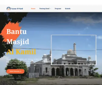 Yayasanalkamil.com(Yayasan Alkamil) Screenshot