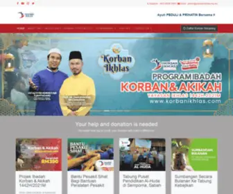 Yayasanikhlas.org.my(Yayasan Ikhlas) Screenshot