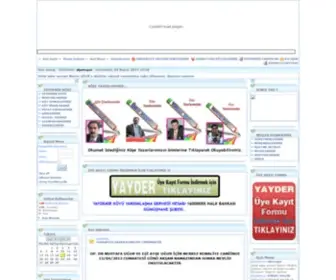 Yaydemirkoyu.org(YAYDEMÝR (MOSKUFA) KÖYÜNÜN RESMÝ WEB SÝTESÝ) Screenshot