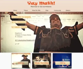 Yaymath.org(Yay Math) Screenshot