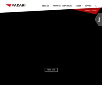 Yazaki-Europe.com(YAZAKI Europe) Screenshot