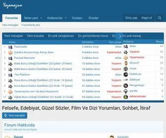 Yazamazsin.com(Yazamazsın) Screenshot
