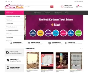 Yazarperde.com(Online Perde Alışveriş Sitesi) Screenshot