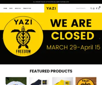 Yaziclothing.co(Yazi Clothing) Screenshot