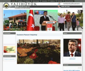 Yazihuyuk.bel.tr(Yazıhüyük) Screenshot