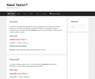 Yazilir.com(Nas) Screenshot