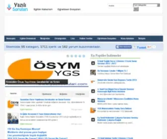 Yazilisorulari.com(Yazılı) Screenshot
