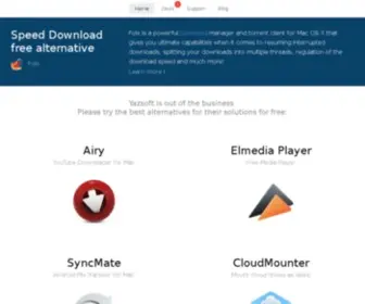Yazsoft.com(The best video downloader for Mac) Screenshot