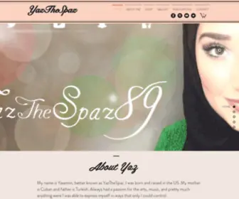 Yazthespaz.com(HOME) Screenshot