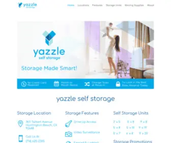 Yazzle.com(Yazzle self storage) Screenshot
