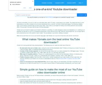 Ybmate.com(Free Online YouTube Downloader) Screenshot