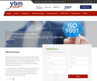 YBM.com.tr(Yönetim Belgelendirme Merkezi) Screenshot