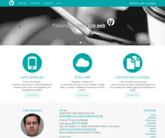 Ybresson.com(Creation de sites web) Screenshot