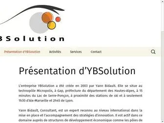 Ybsolution.com(Strategy) Screenshot