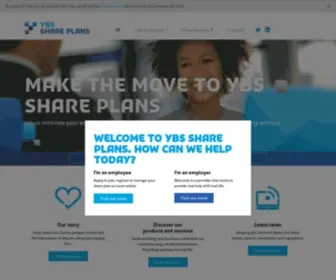YBSshareplans.co.uk(YBS Share Plans) Screenshot
