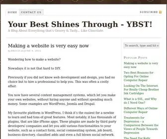 YBST.org(A Blog About Everything that's Groovy & Tasty) Screenshot